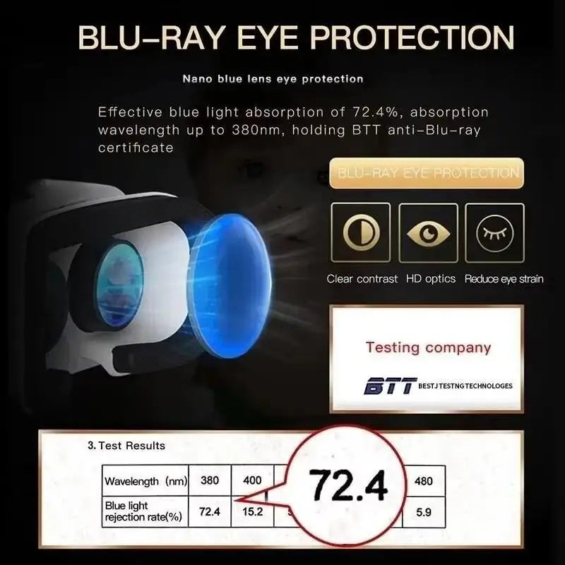 Gafas VR 3D SHINECON G05, auriculares de realidad virtual ajustables para teléfonos inteligentes Android de 4,76 pulgadas.