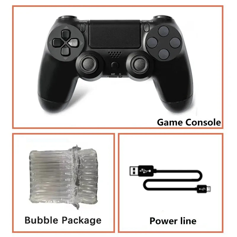 Mando inalámbrico Bluetooth para consola Playstation 4, compatible con PS4, PS3, TV, PC e iOS.