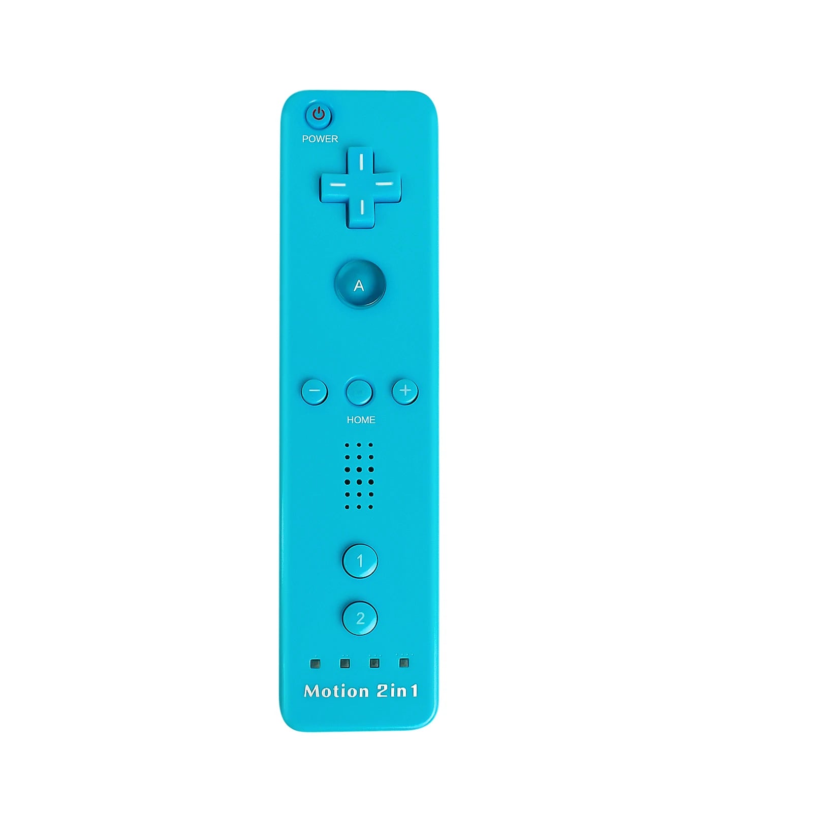 Juego de control 2 en 1 para Nintendo Wii, joystick Motion Plus opcional, control remoto inalámbrico con funda de silicona para videojuegos