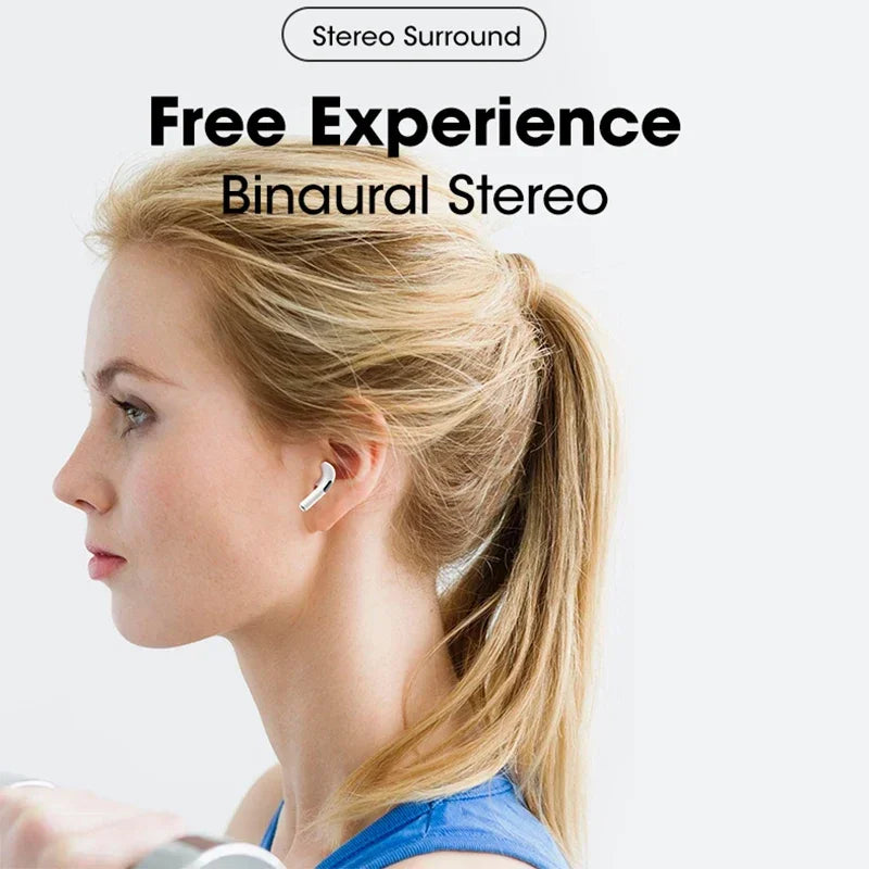 Auriculares inalámbricos TWS originales nuevos con Bluetooth y cancelación de ruido para deportes y juegos.