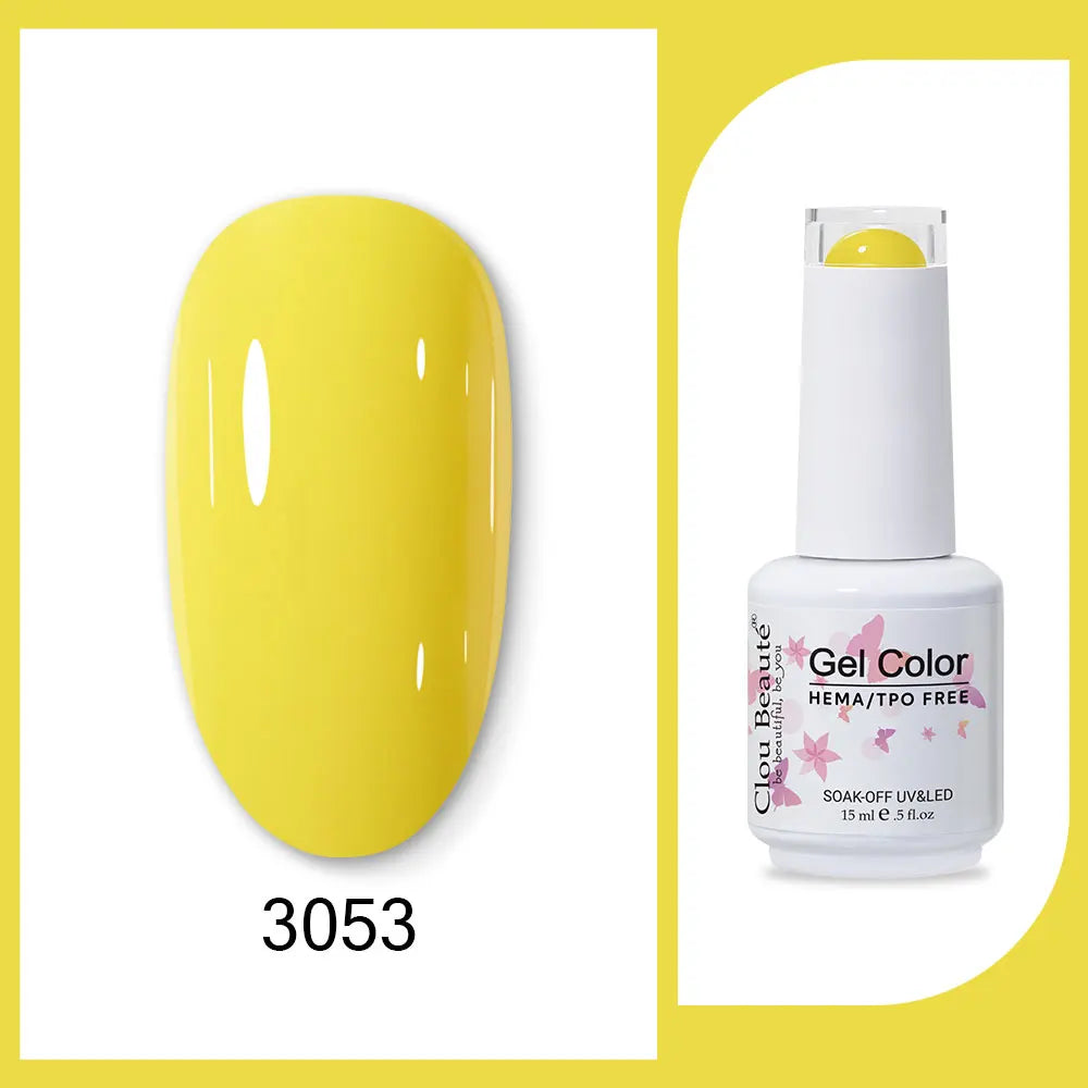 Gel nail polish 400 colors