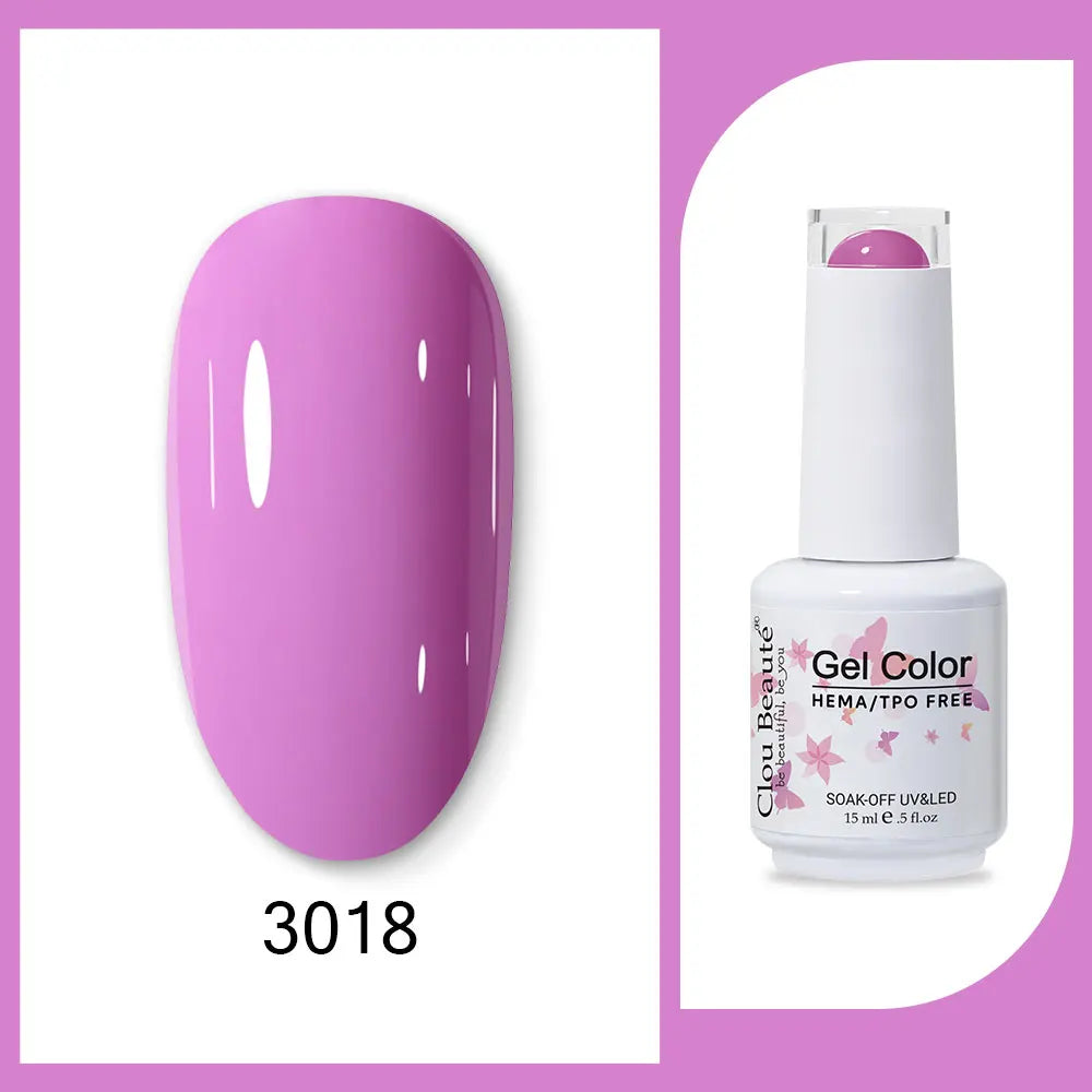 Gel nail polish 400 colors