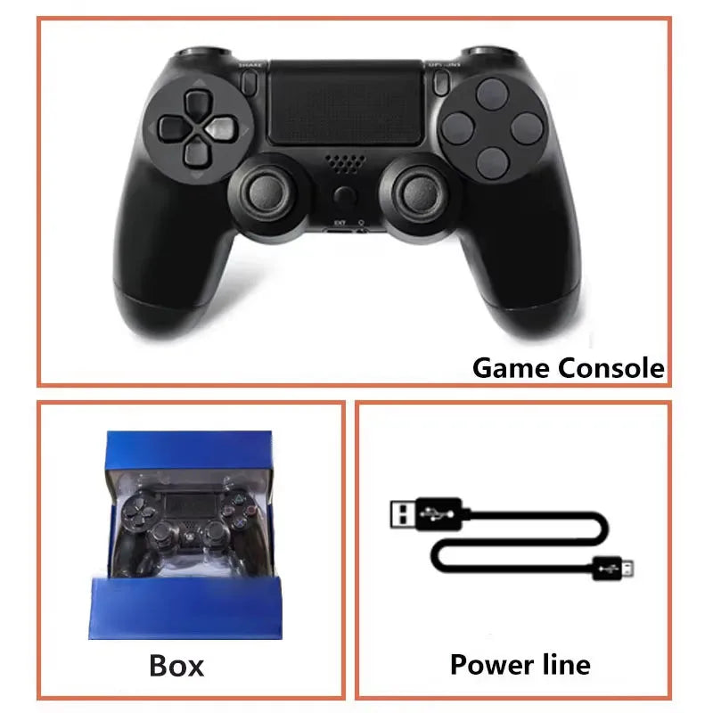 Mando inalámbrico Bluetooth para consola Playstation 4, compatible con PS4, PS3, TV, PC e iOS.