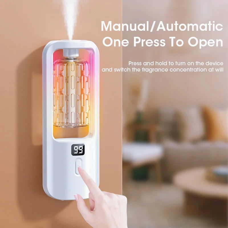 Máquina de aromatizante con combinación de aceites esenciales y cinco velocidades ajustables, Shangri-La, solo el verdadero yo, Hilton, automóvil, hogar