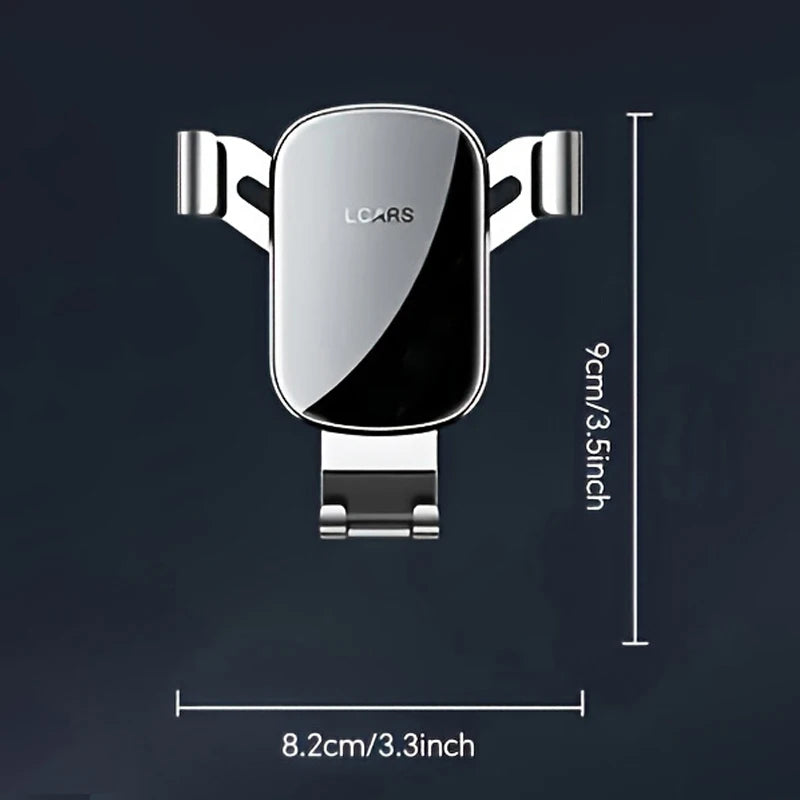 Soporte para teléfono móvil LCARS para coche, nuevas rejillas de ventilación, navegación universal, soporte de gravedad especial, conducción fija