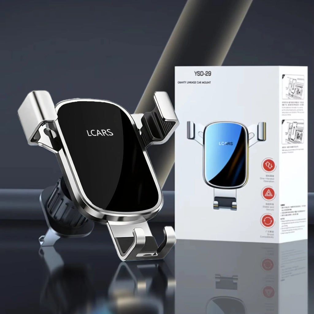 Soporte para teléfono móvil LCARS para coche, nuevas rejillas de ventilación, navegación universal, soporte de gravedad especial, conducción fija