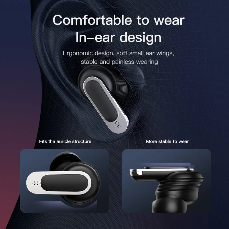 Auriculares inalámbricos Bluetooth Tour Pro 2 originales V8 con pantalla táctil LED y control de volumen, auriculares Tour Pro2 de larga duración.