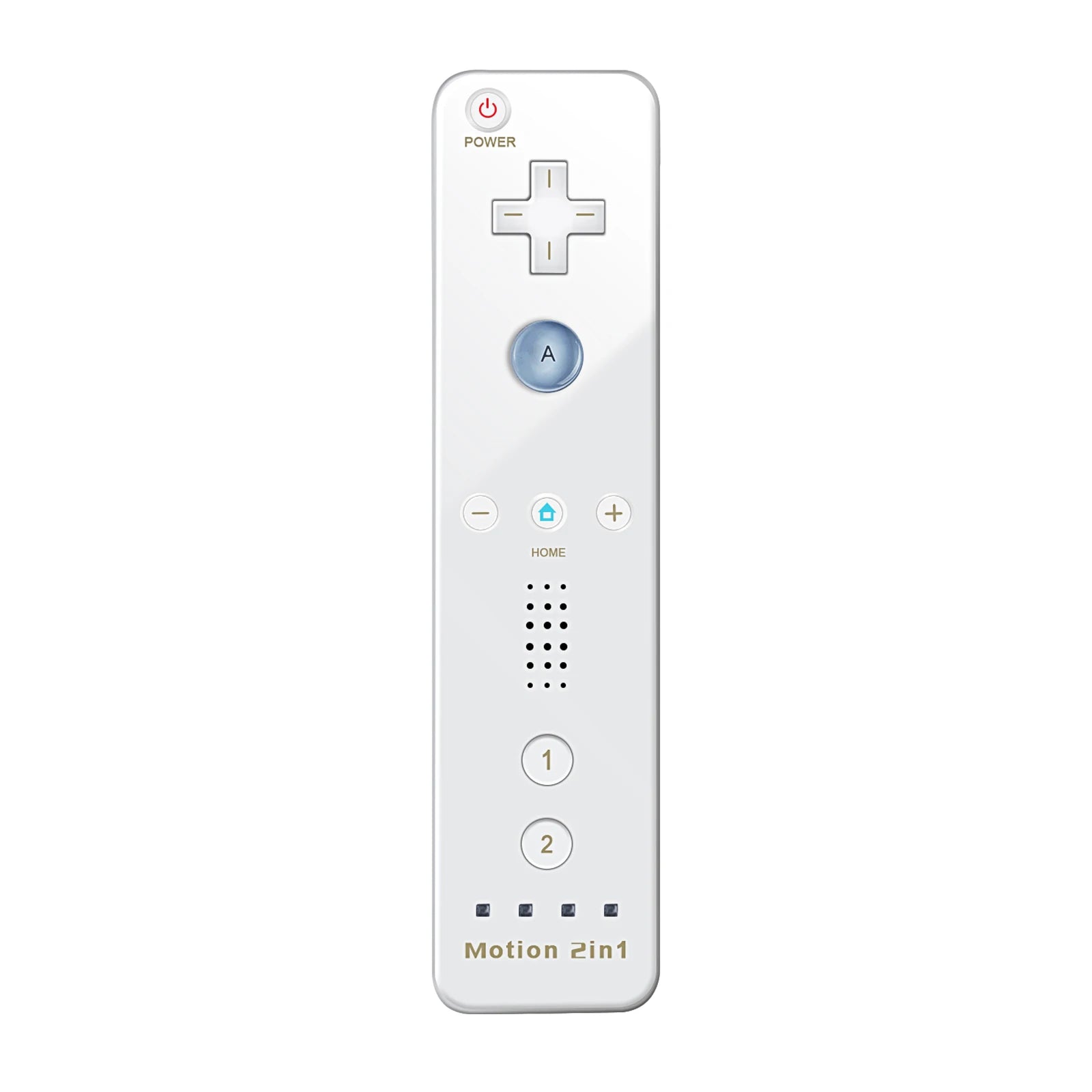 Juego de control 2 en 1 para Nintendo Wii, joystick Motion Plus opcional, control remoto inalámbrico con funda de silicona para videojuegos