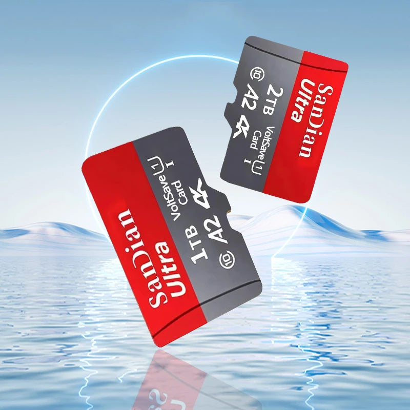 Original Memory Cards 1TB Micro TF Card 128GB 512GB High Capacity Flash Card Class10 High-Speed SD Card for PC/phone/Camera/Mac