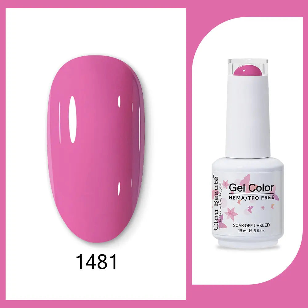 Gel nail polish 400 colors