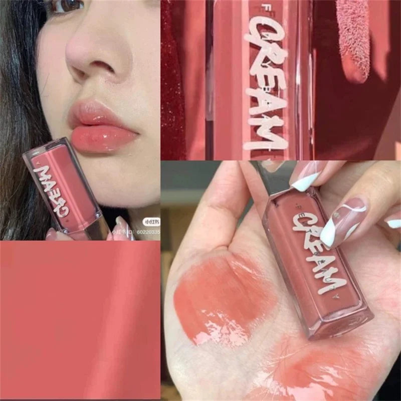 Brillo labial líquido resistente al agua