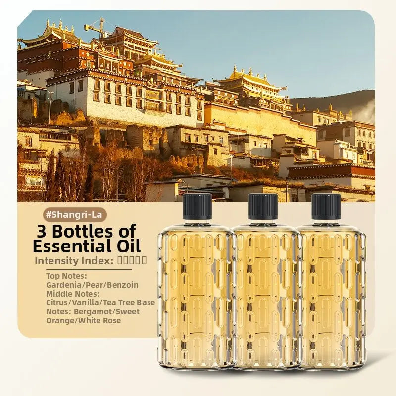 Máquina de aromatizante con combinación de aceites esenciales y cinco velocidades ajustables, Shangri-La, solo el verdadero yo, Hilton, automóvil, hogar