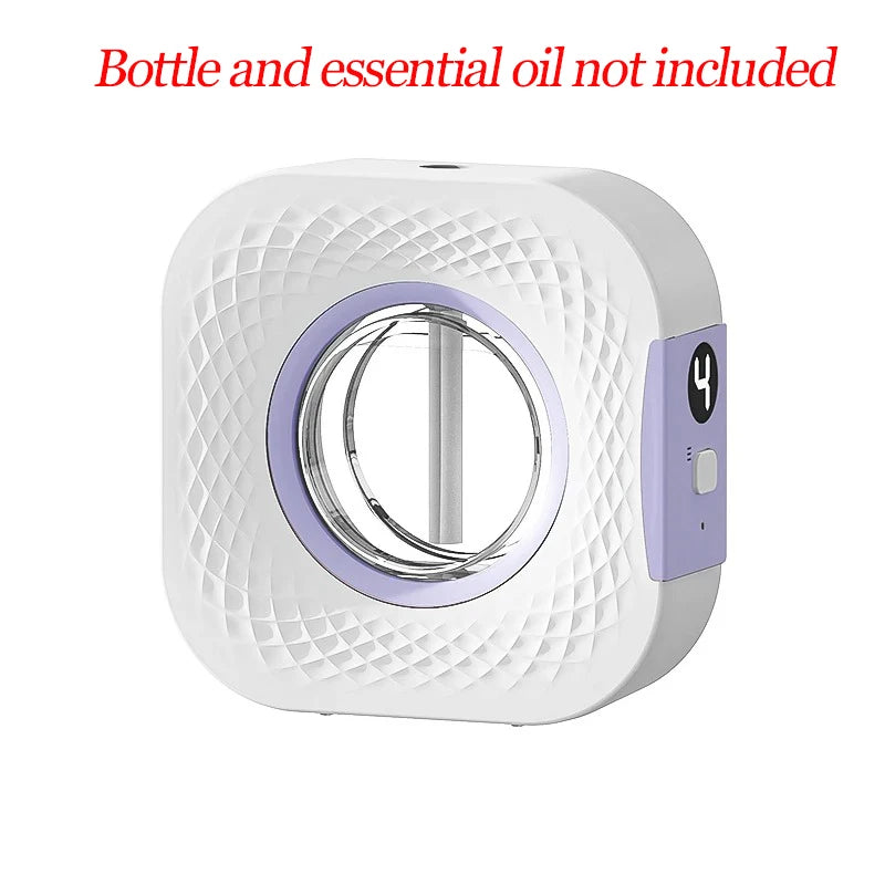 Difusor de escritorio, máquina de aromaterapia, purificador de aire inteligente USB con pantalla e iluminación LED