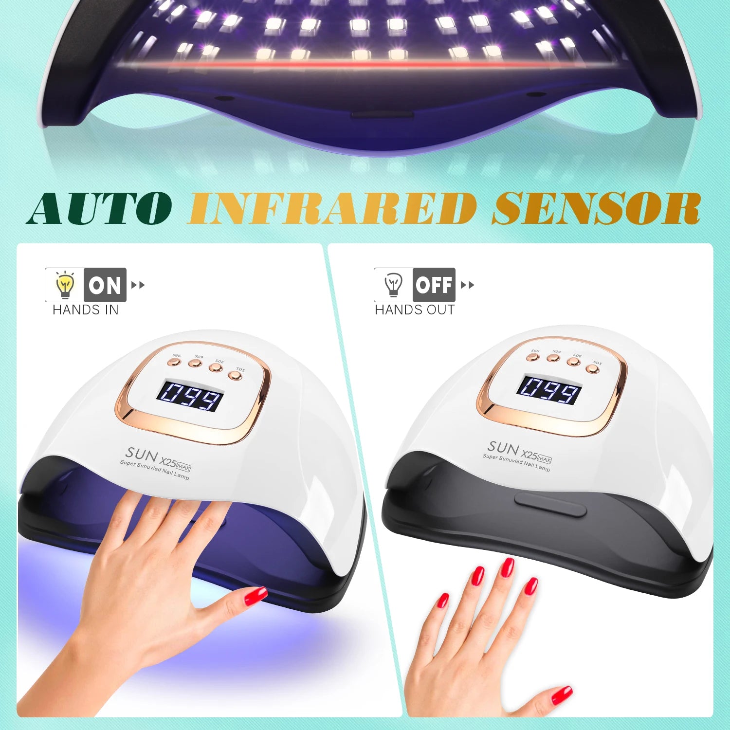 Powerful LED Nail Lamp