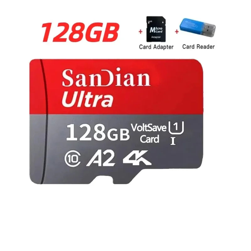 Original Memory Cards 1TB Micro TF Card 128GB 512GB High Capacity Flash Card Class10 High-Speed SD Card for PC/phone/Camera/Mac