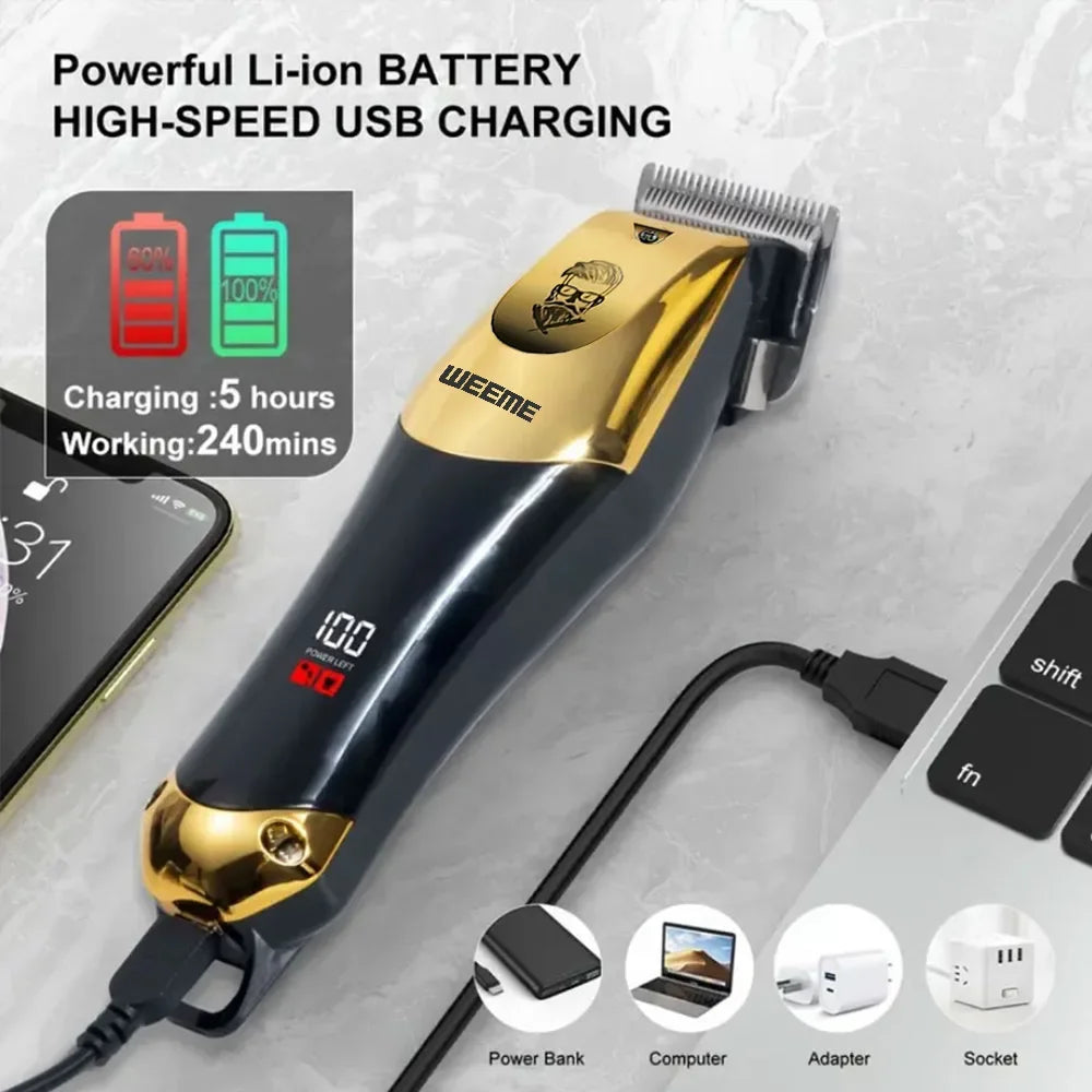 Cortadora de Pelo Vintage Inalámbrica