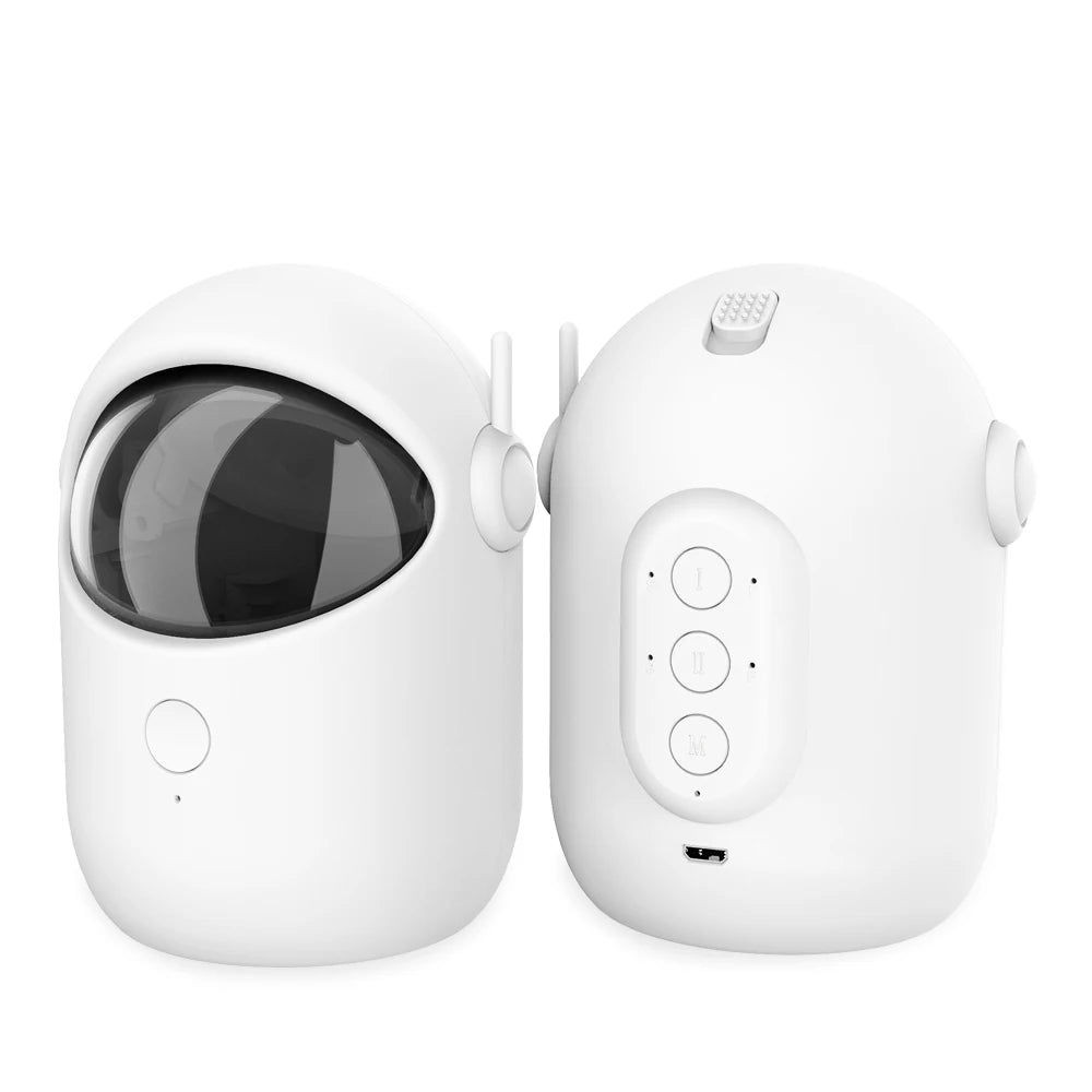 Juguete láser automático para gatos, recargable, con luz láser y rotación automática, interactivo, para mascotas, modo rápido y lento.