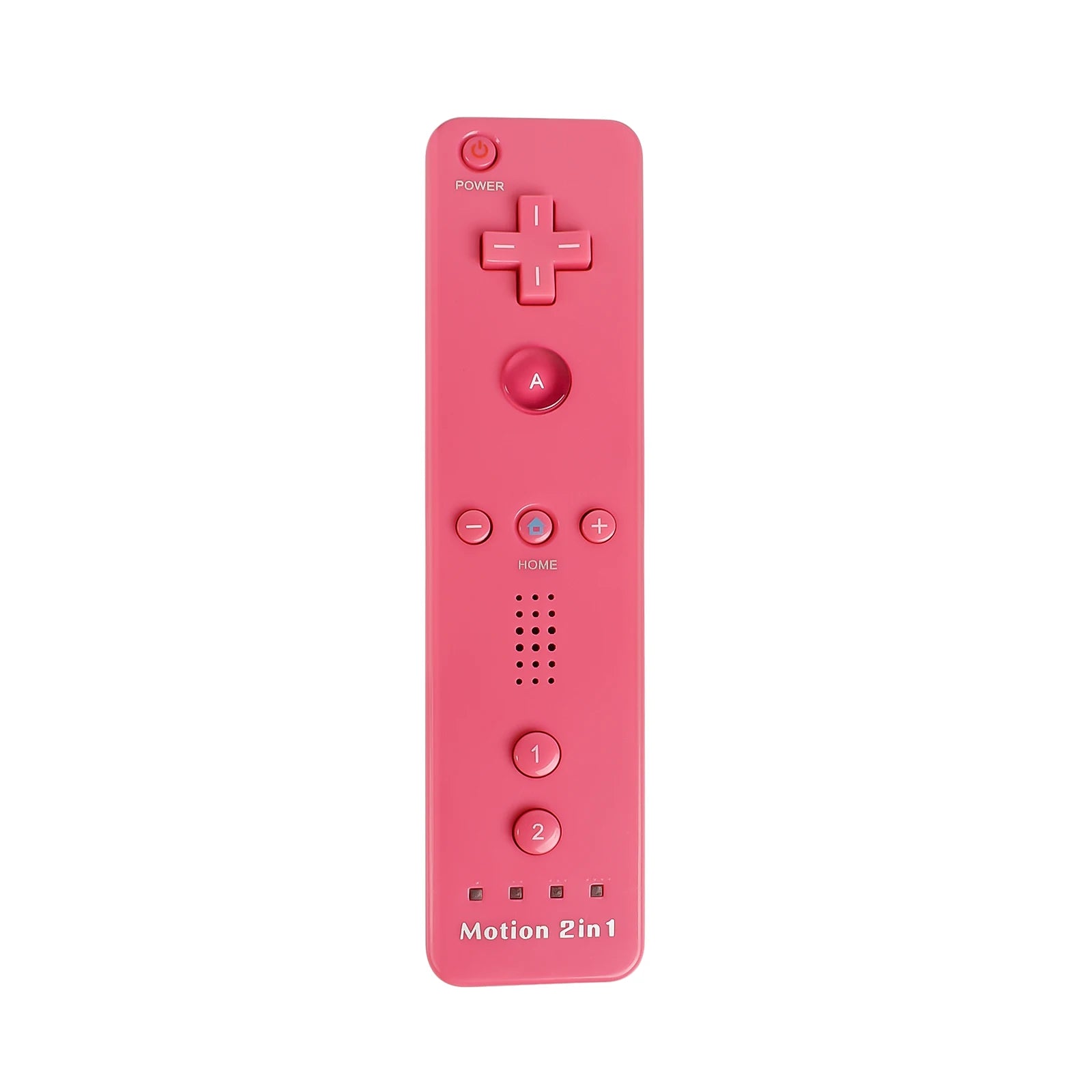 Juego de control 2 en 1 para Nintendo Wii, joystick Motion Plus opcional, control remoto inalámbrico con funda de silicona para videojuegos