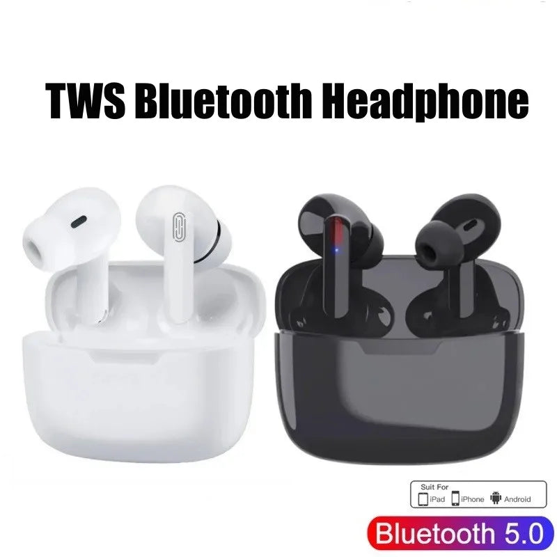 Auriculares Bluetooth TWS Air Pro, inalámbricos, con cancelación de ruido y control táctil.
