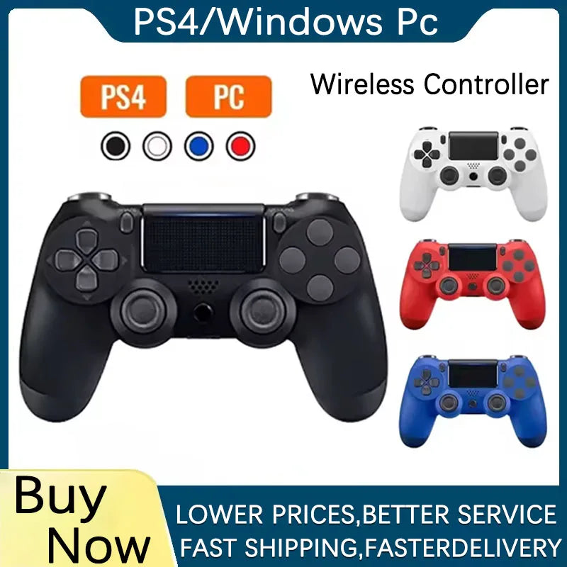 Mando inalámbrico Bluetooth para consola Playstation 4, compatible con PS4, PS3, TV, PC e iOS.