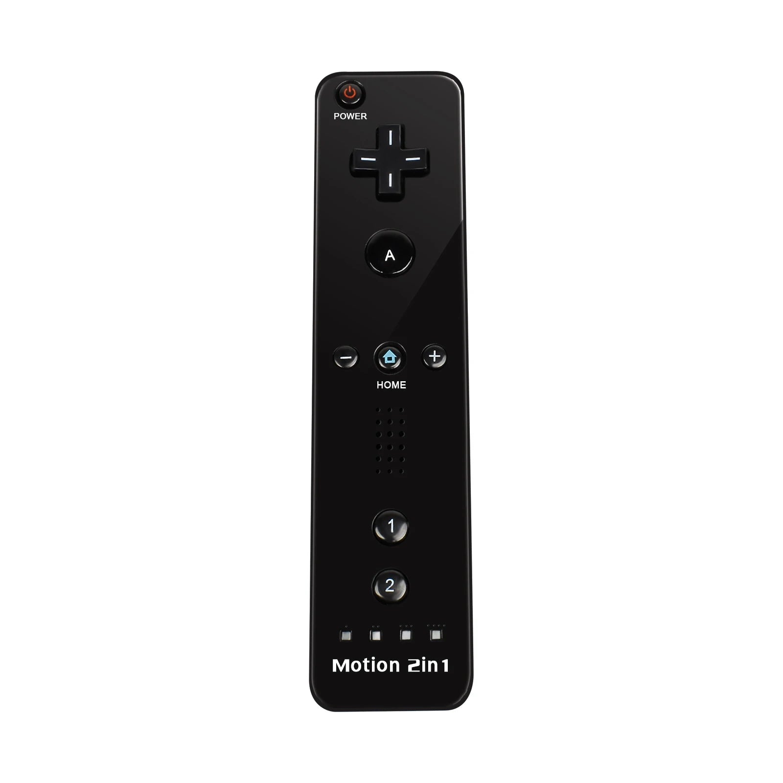 Juego de control 2 en 1 para Nintendo Wii, joystick Motion Plus opcional, control remoto inalámbrico con funda de silicona para videojuegos