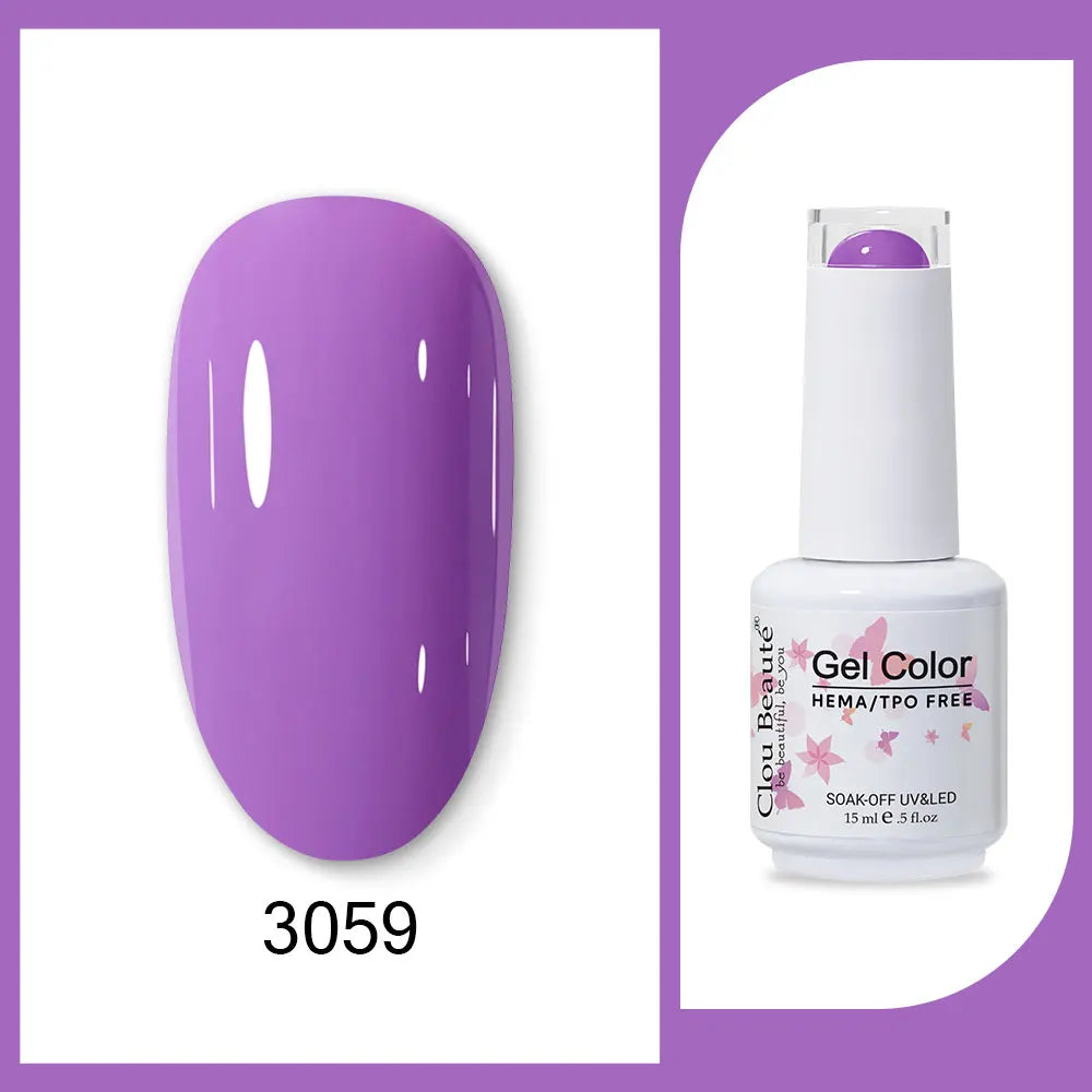 Gel nail polish 400 colors