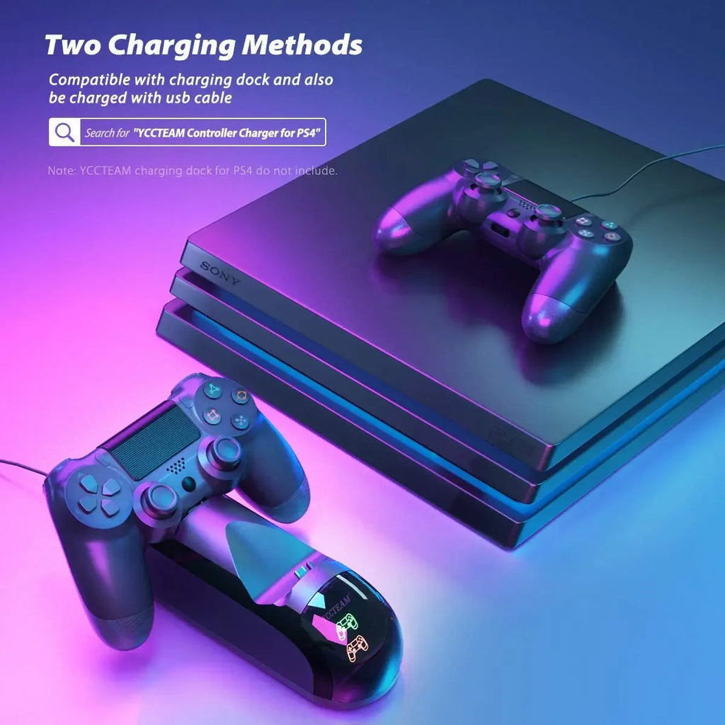 Mando inalámbrico Bluetooth para consola Playstation 4, compatible con PS4, PS3, TV, PC e iOS.