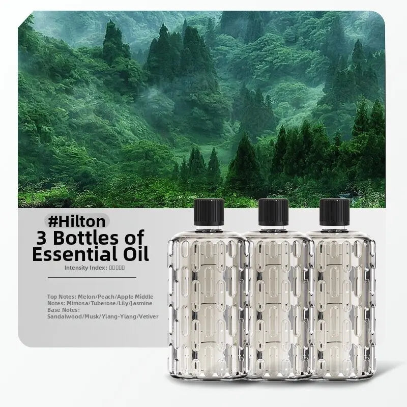 Máquina de aromatizante con combinación de aceites esenciales y cinco velocidades ajustables, Shangri-La, solo el verdadero yo, Hilton, automóvil, hogar
