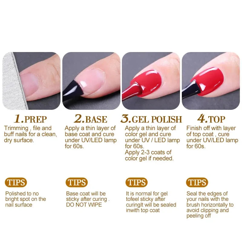 Gel nail polish 400 colors