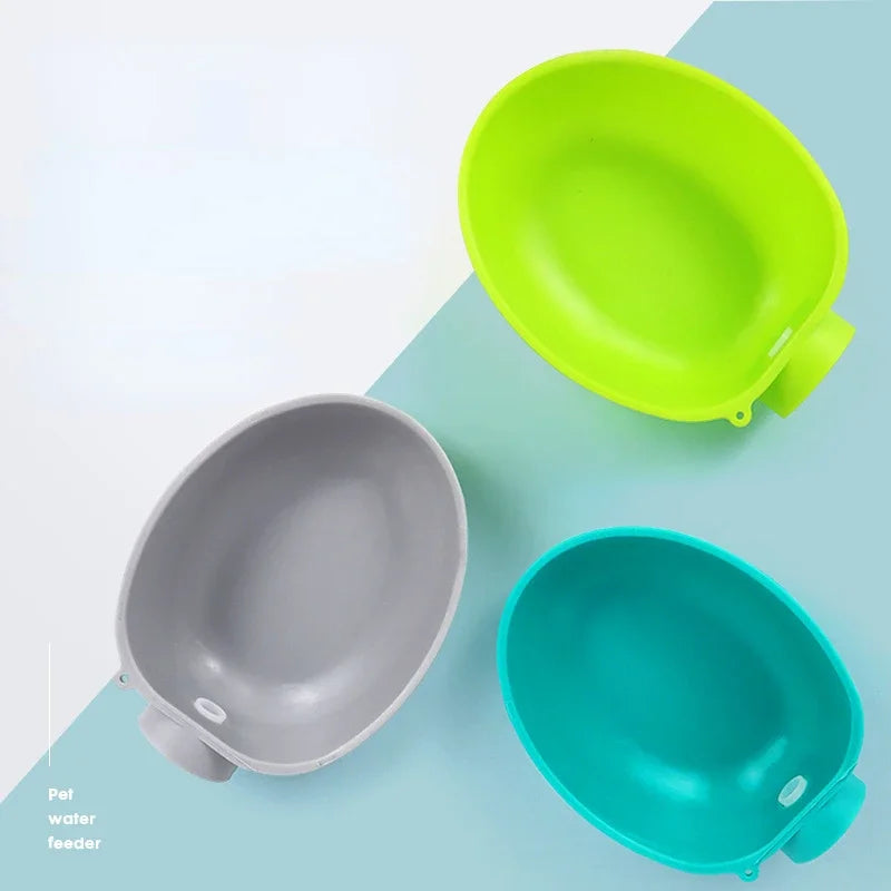 Bebedero portátil para perros, bebedero de viaje a prueba de fugas, comedero para perros, fuente para gatos, botella para caminar al aire libre, comedero para perros.